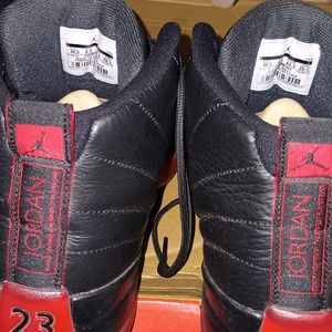 Nike Air Jordan Retro 12 sz 10.5    red & black